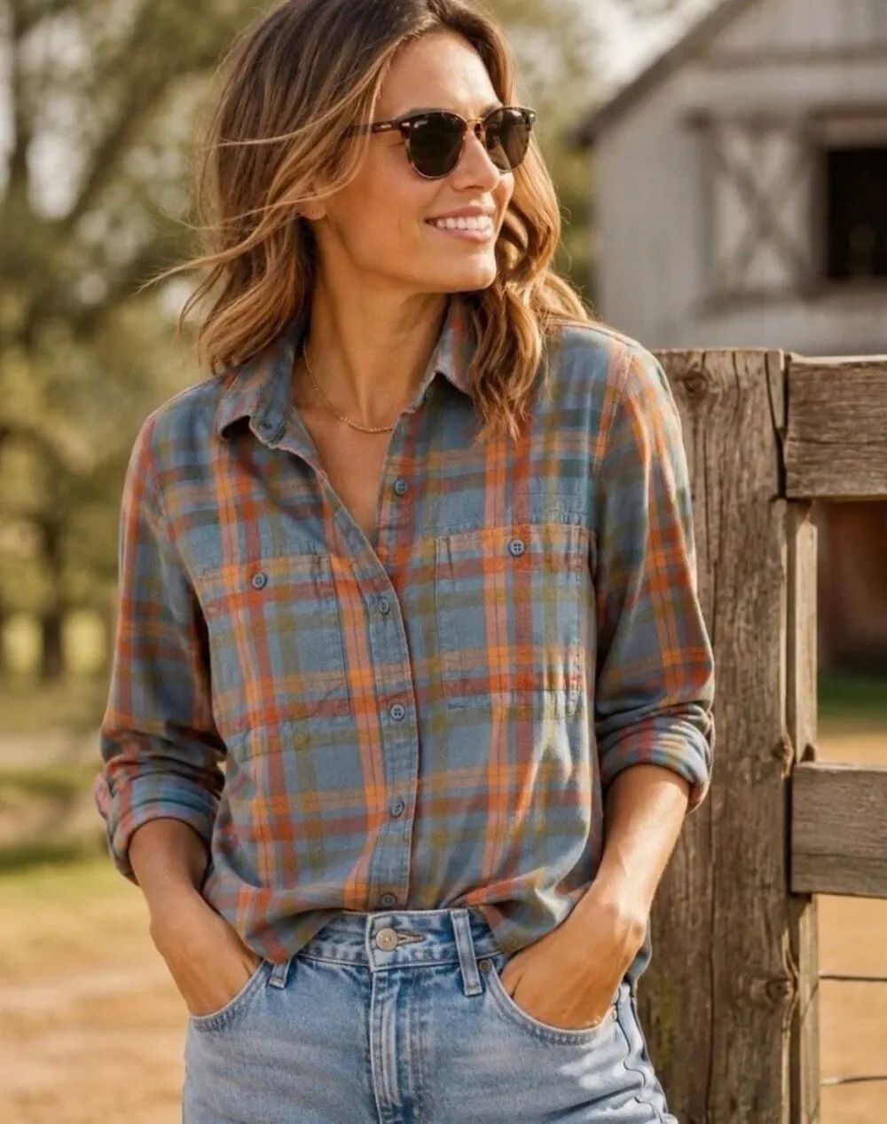 ✨REI Co-op Women’s Wallace Lake Flannel Sz Small Shirt✨